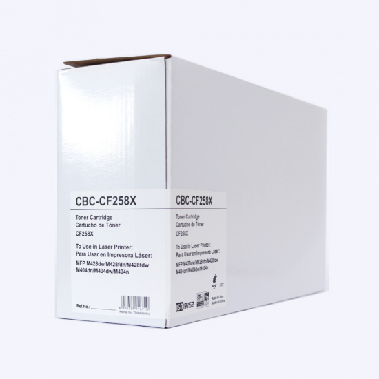 Tóner Genérico CF258X (58X) Calidad Premium Color Negro