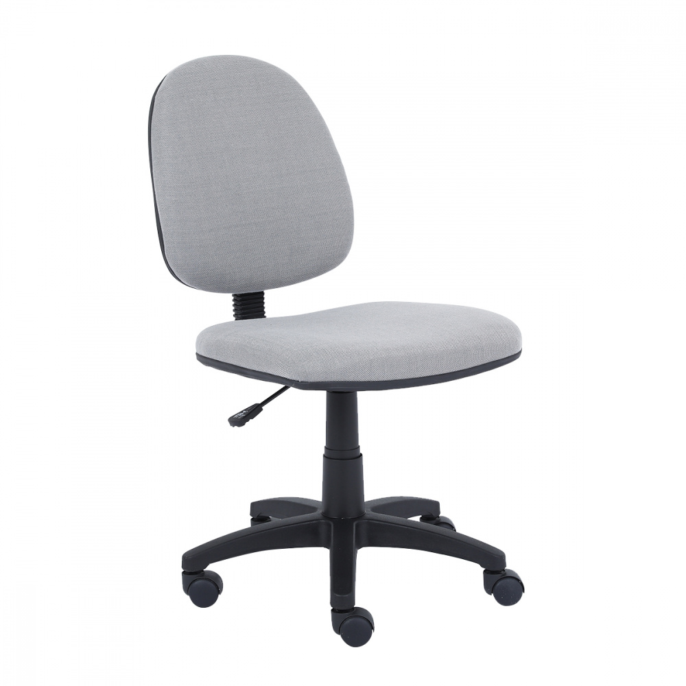 Silla De Oficina Nextep De Altura Ajustable Tela Gris Base Giratoria