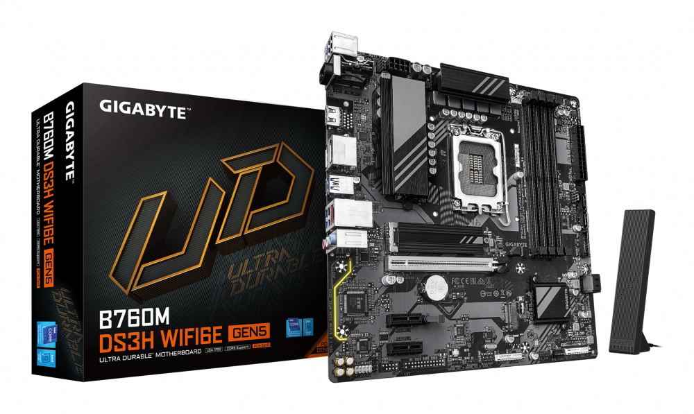 Motherboard GIGABYTE B760M DS3H WF6E GEN5   